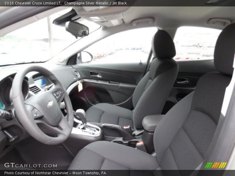 Champagne Silver Metallic / Jet Black 2016 Chevrolet Cruze Limited LT