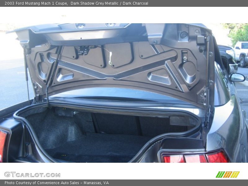 Dark Shadow Grey Metallic / Dark Charcoal 2003 Ford Mustang Mach 1 Coupe