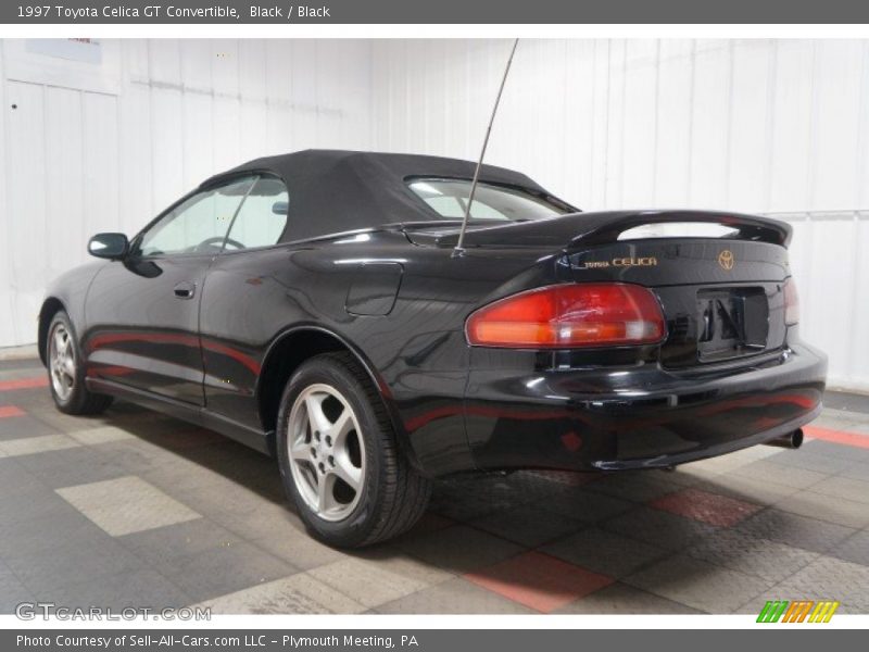 Black / Black 1997 Toyota Celica GT Convertible