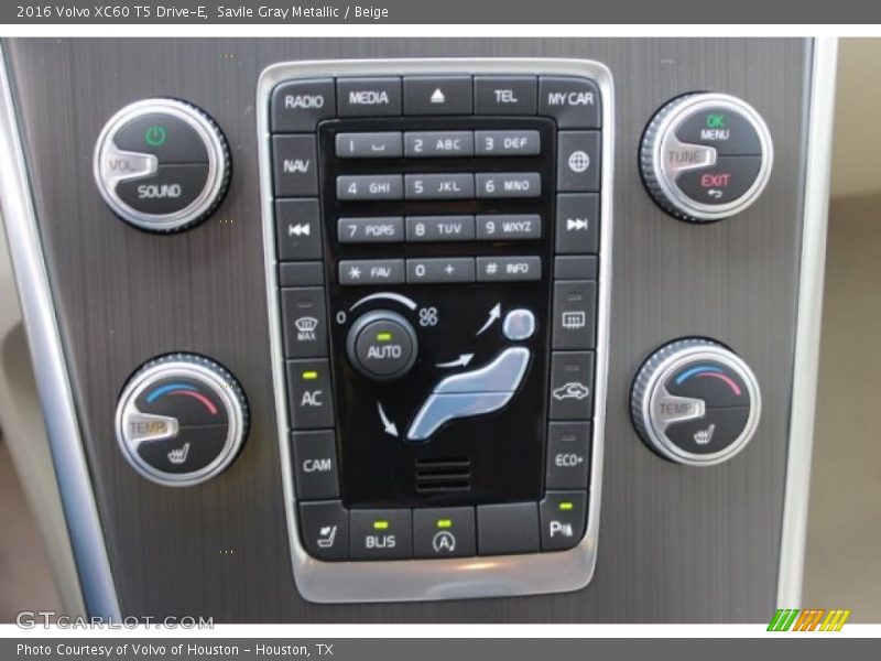 Savile Gray Metallic / Beige 2016 Volvo XC60 T5 Drive-E