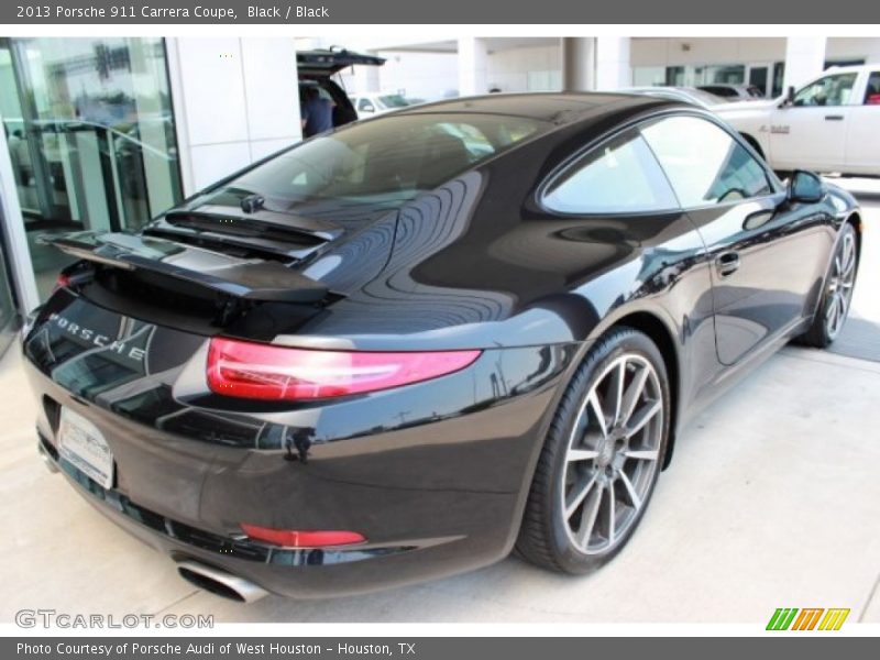 Black / Black 2013 Porsche 911 Carrera Coupe