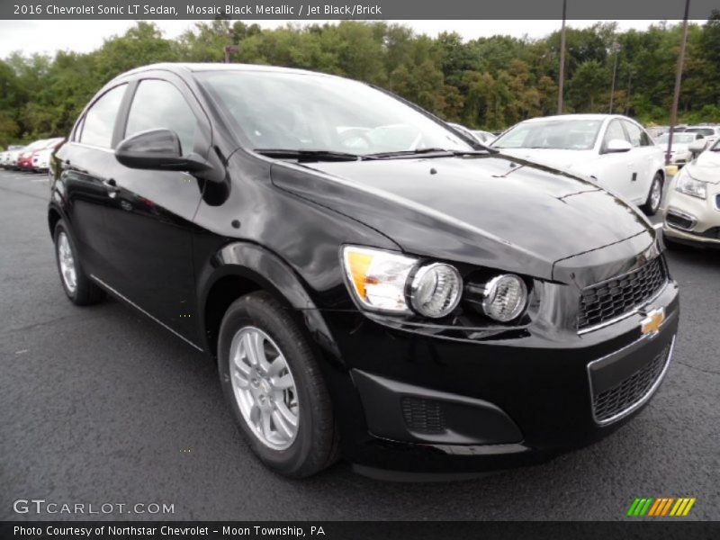  2016 Sonic LT Sedan Mosaic Black Metallic