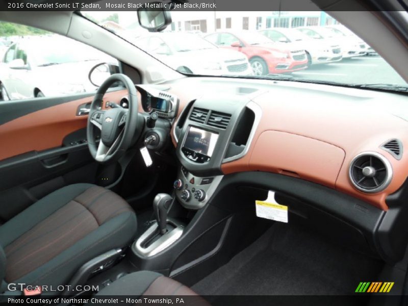 Dashboard of 2016 Sonic LT Sedan