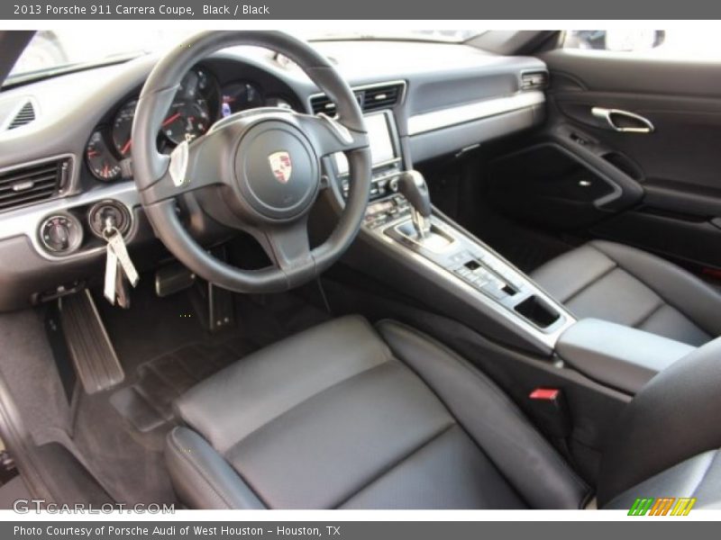 Black / Black 2013 Porsche 911 Carrera Coupe