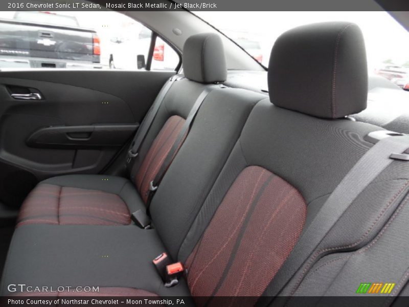 Rear Seat of 2016 Sonic LT Sedan