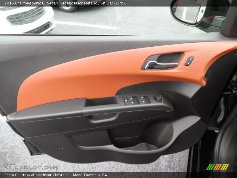 Door Panel of 2016 Sonic LT Sedan