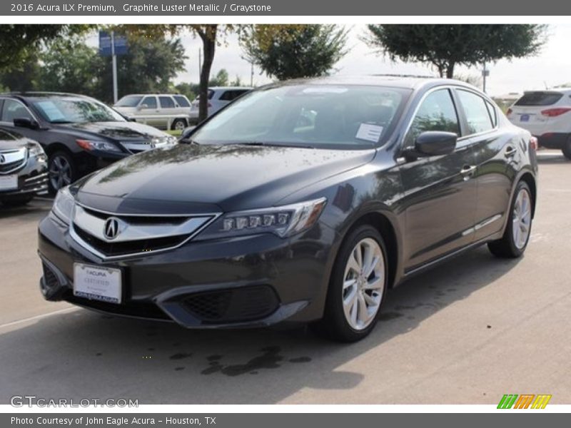 Graphite Luster Metallic / Graystone 2016 Acura ILX Premium
