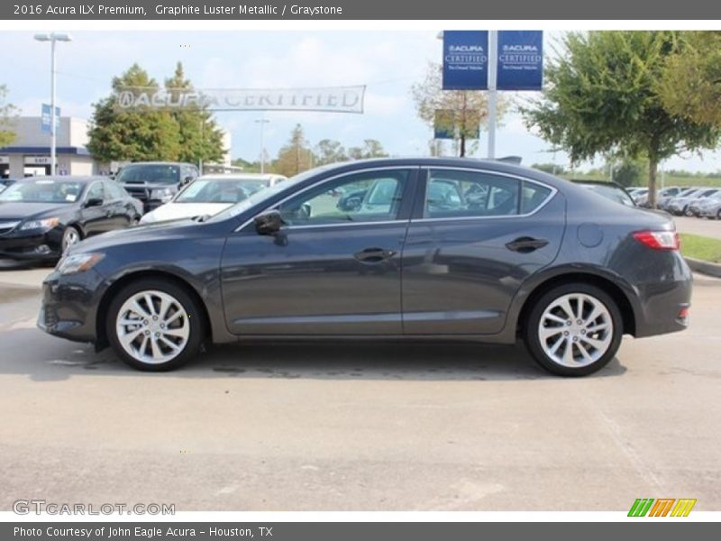 Graphite Luster Metallic / Graystone 2016 Acura ILX Premium