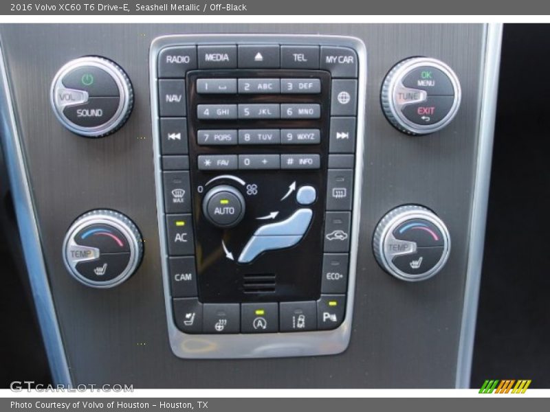 Controls of 2016 XC60 T6 Drive-E