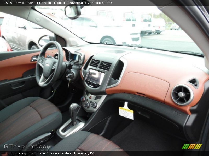 Dashboard of 2016 Sonic LT Sedan