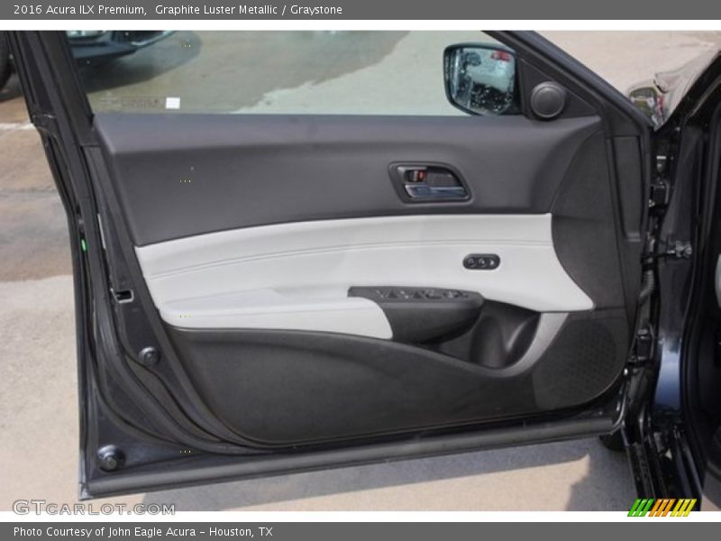 Graphite Luster Metallic / Graystone 2016 Acura ILX Premium