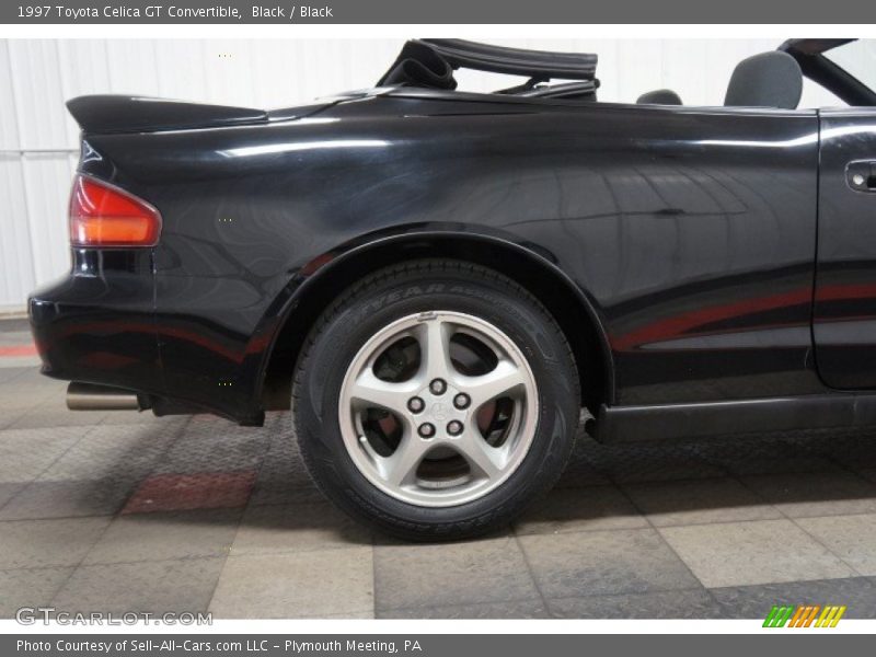 Black / Black 1997 Toyota Celica GT Convertible