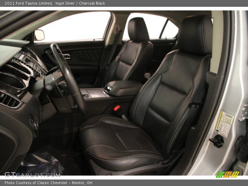 Ingot Silver / Charcoal Black 2011 Ford Taurus Limited