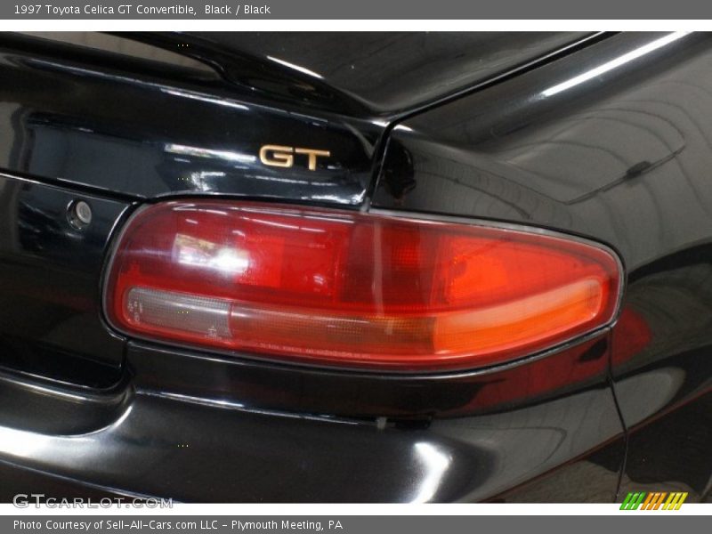 Black / Black 1997 Toyota Celica GT Convertible
