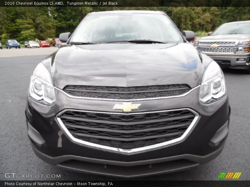 Tungsten Metallic / Jet Black 2016 Chevrolet Equinox LS AWD