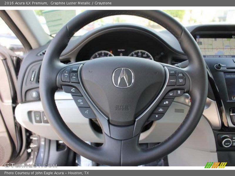 Graphite Luster Metallic / Graystone 2016 Acura ILX Premium
