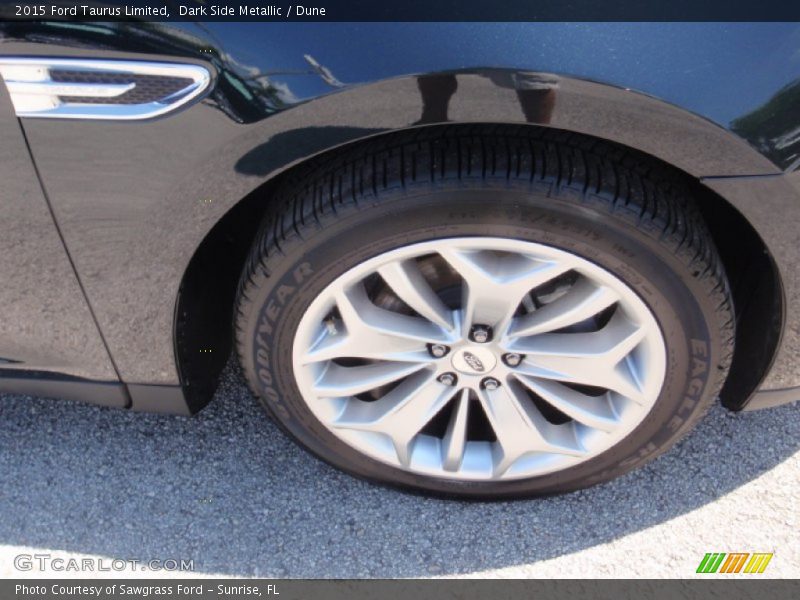 Dark Side Metallic / Dune 2015 Ford Taurus Limited