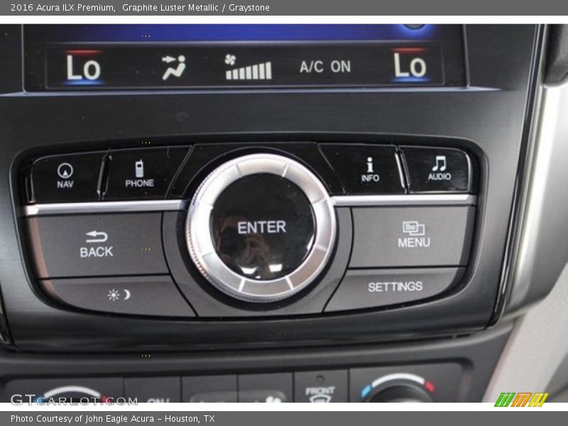 Graphite Luster Metallic / Graystone 2016 Acura ILX Premium