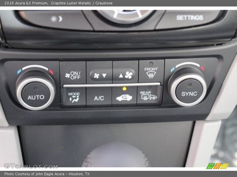 Graphite Luster Metallic / Graystone 2016 Acura ILX Premium