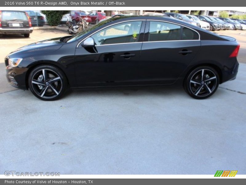  2016 S60 T6 R-Design AWD Onyx Black Metallic
