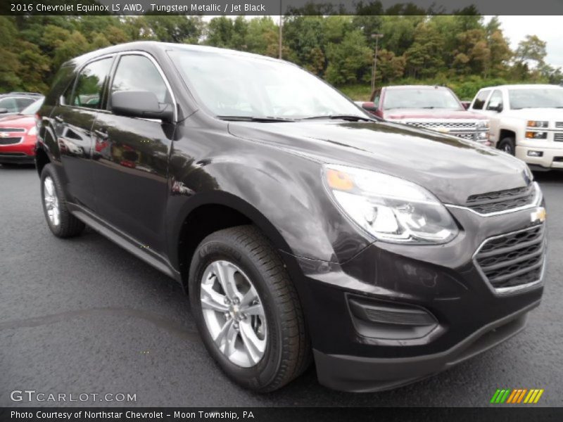 Tungsten Metallic / Jet Black 2016 Chevrolet Equinox LS AWD