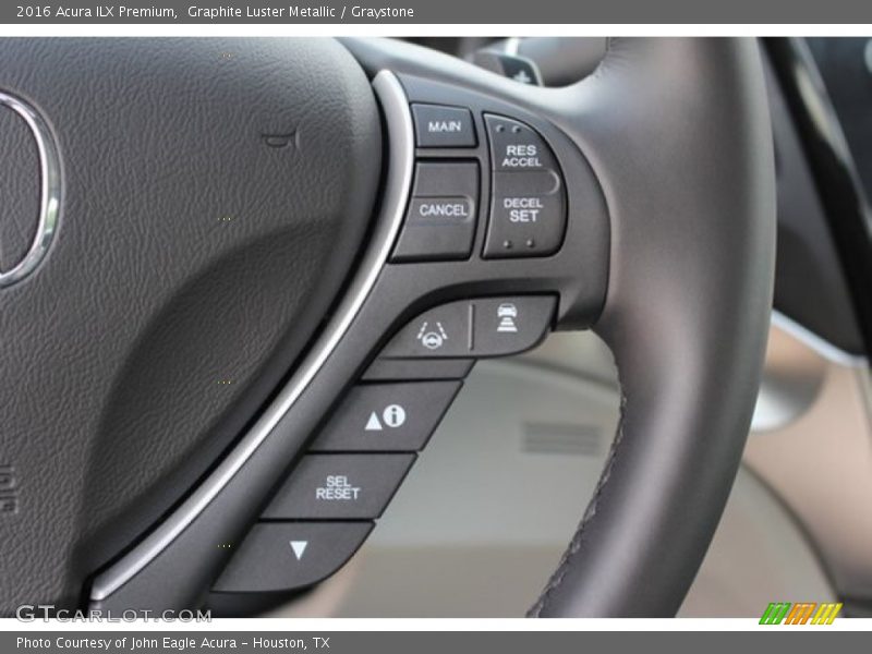Graphite Luster Metallic / Graystone 2016 Acura ILX Premium