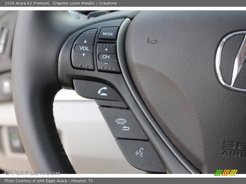 Graphite Luster Metallic / Graystone 2016 Acura ILX Premium