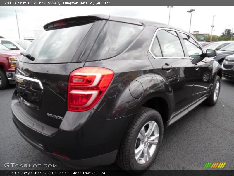 Tungsten Metallic / Jet Black 2016 Chevrolet Equinox LS AWD