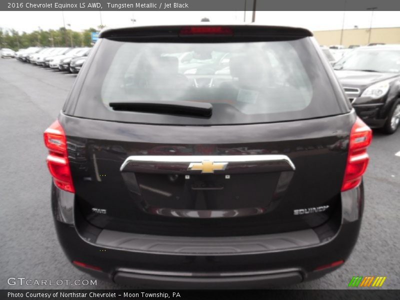 Tungsten Metallic / Jet Black 2016 Chevrolet Equinox LS AWD