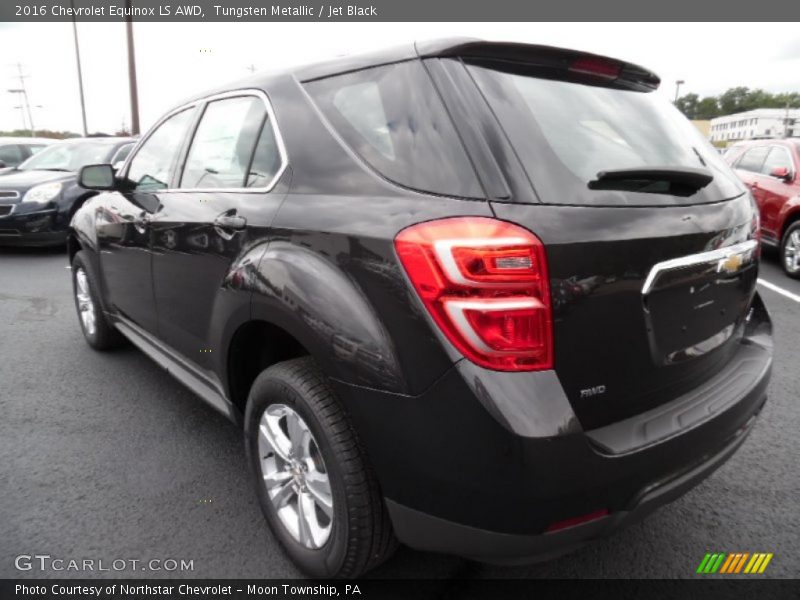 Tungsten Metallic / Jet Black 2016 Chevrolet Equinox LS AWD