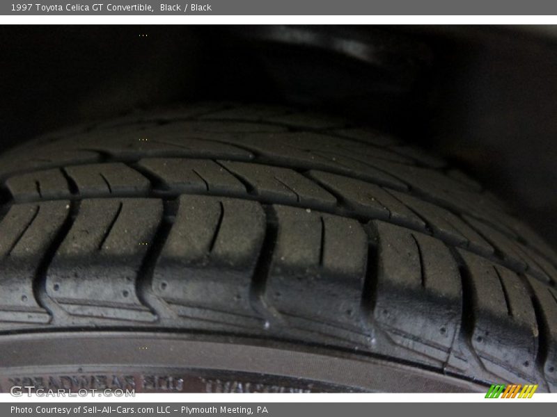 Black / Black 1997 Toyota Celica GT Convertible