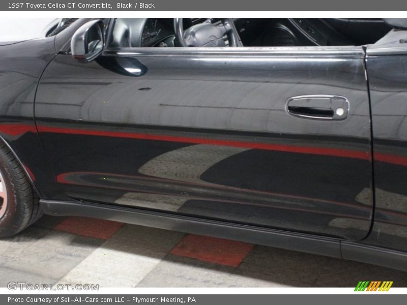 Black / Black 1997 Toyota Celica GT Convertible