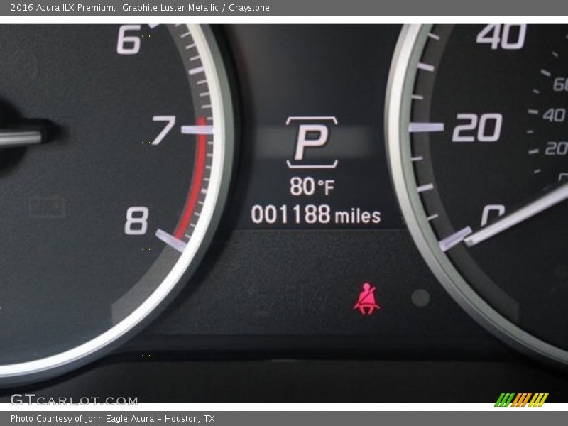 Graphite Luster Metallic / Graystone 2016 Acura ILX Premium