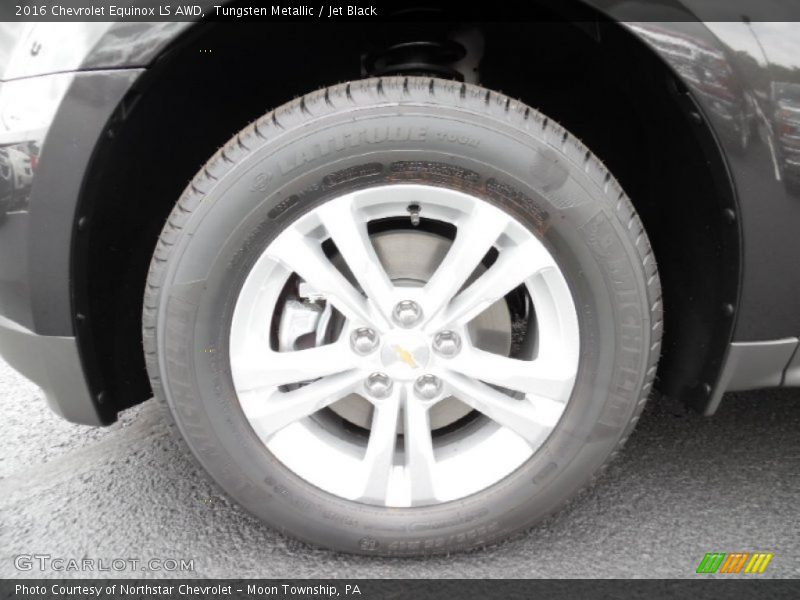 Tungsten Metallic / Jet Black 2016 Chevrolet Equinox LS AWD