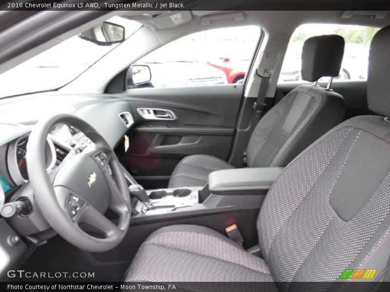 Tungsten Metallic / Jet Black 2016 Chevrolet Equinox LS AWD