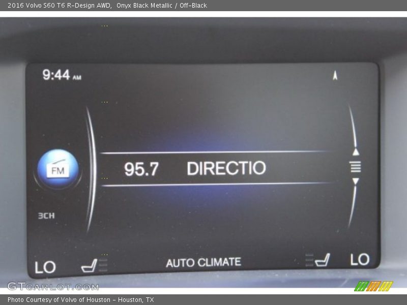 Onyx Black Metallic / Off-Black 2016 Volvo S60 T6 R-Design AWD