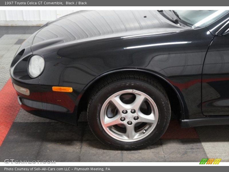 Black / Black 1997 Toyota Celica GT Convertible