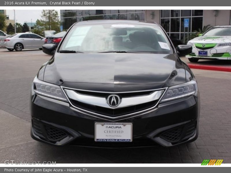 Crystal Black Pearl / Ebony 2016 Acura ILX Premium