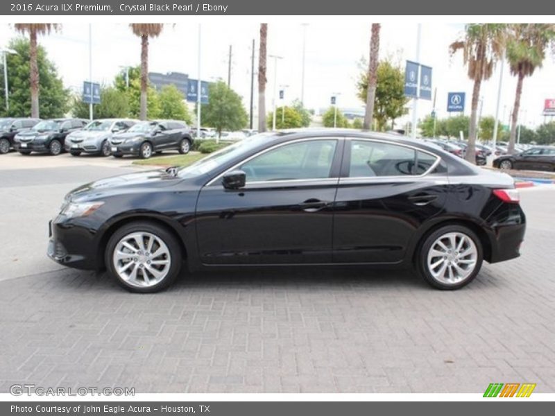 Crystal Black Pearl / Ebony 2016 Acura ILX Premium