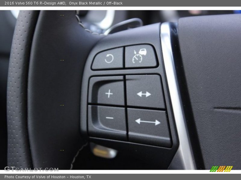 Controls of 2016 S60 T6 R-Design AWD