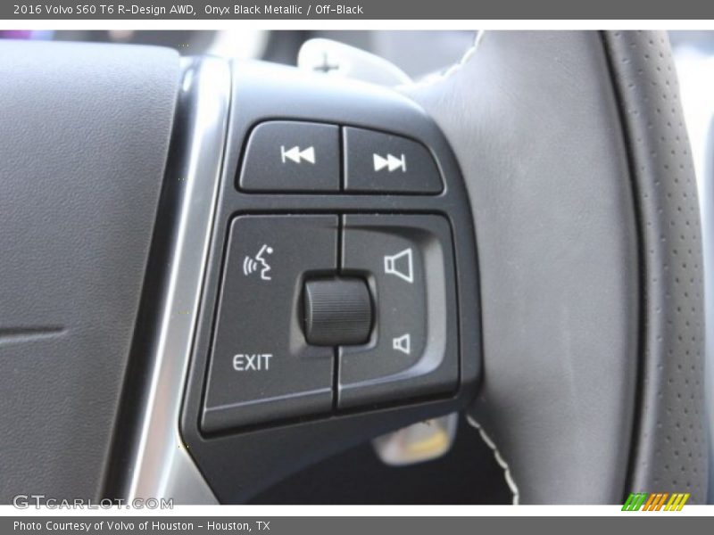 Controls of 2016 S60 T6 R-Design AWD