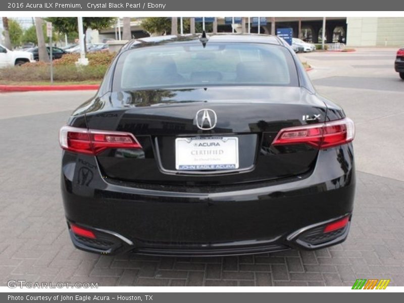 Crystal Black Pearl / Ebony 2016 Acura ILX Premium