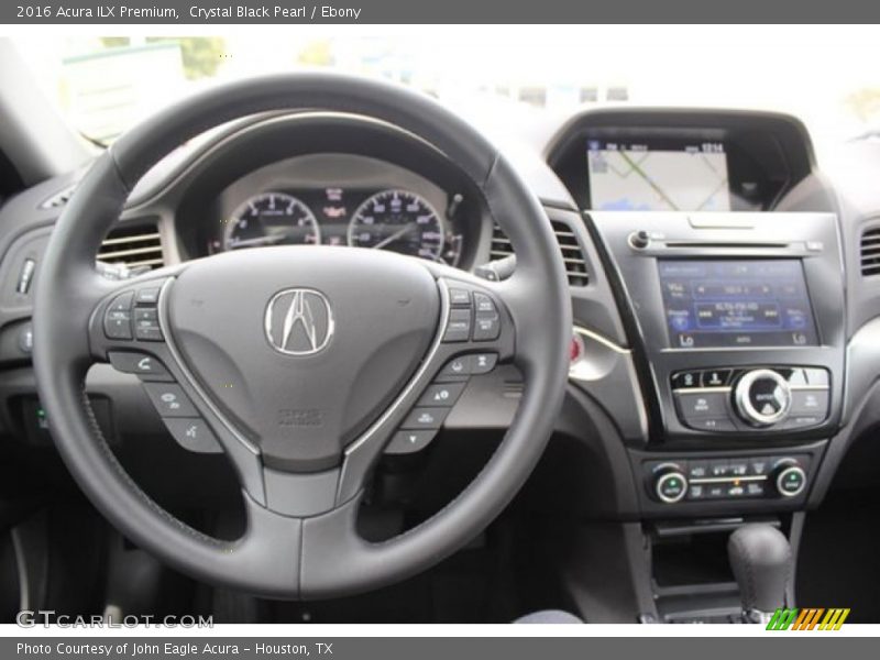 Crystal Black Pearl / Ebony 2016 Acura ILX Premium