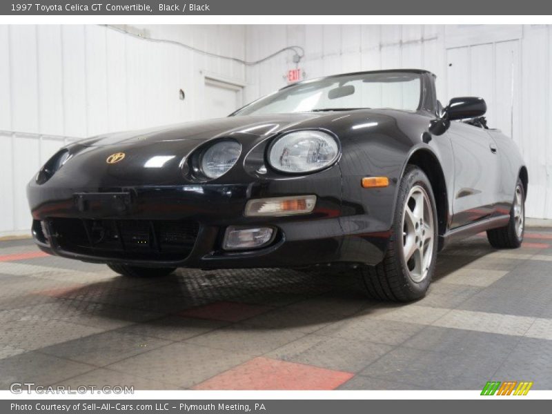 Black / Black 1997 Toyota Celica GT Convertible