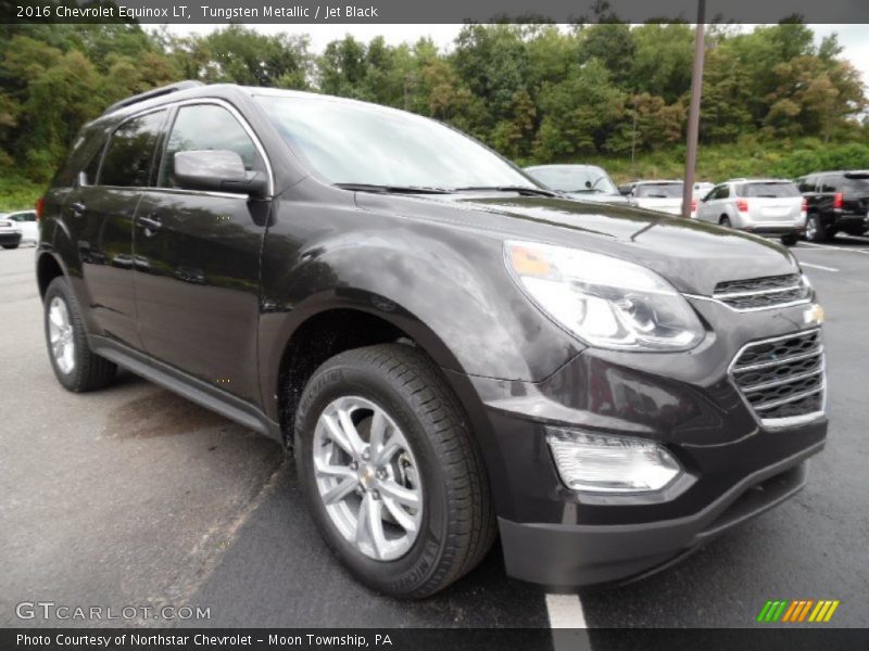 Tungsten Metallic / Jet Black 2016 Chevrolet Equinox LT