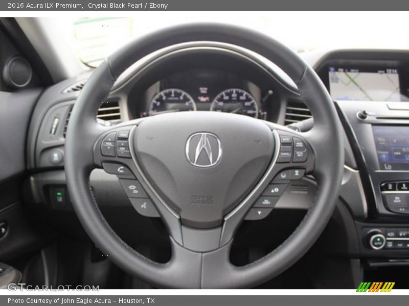Crystal Black Pearl / Ebony 2016 Acura ILX Premium