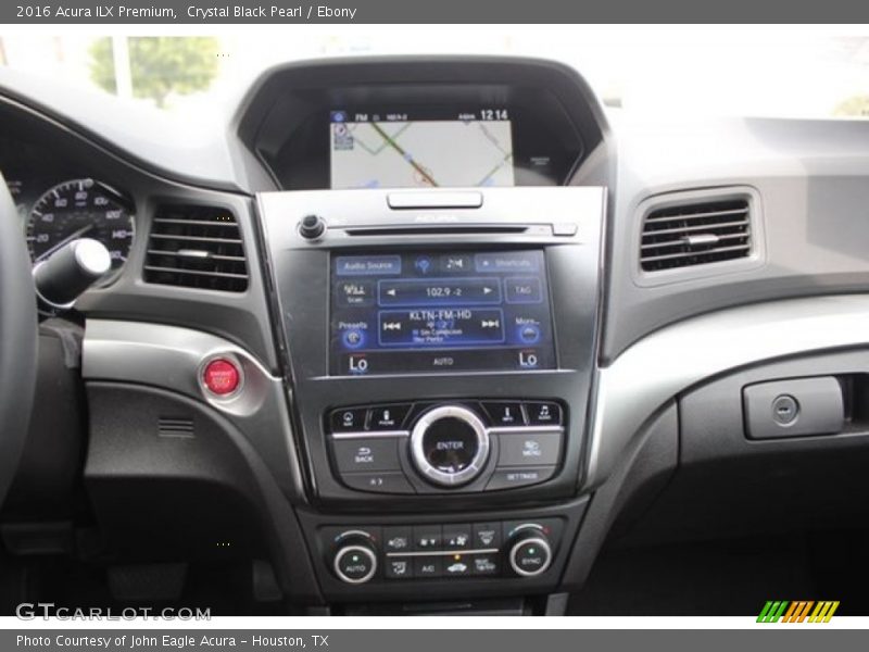 Crystal Black Pearl / Ebony 2016 Acura ILX Premium