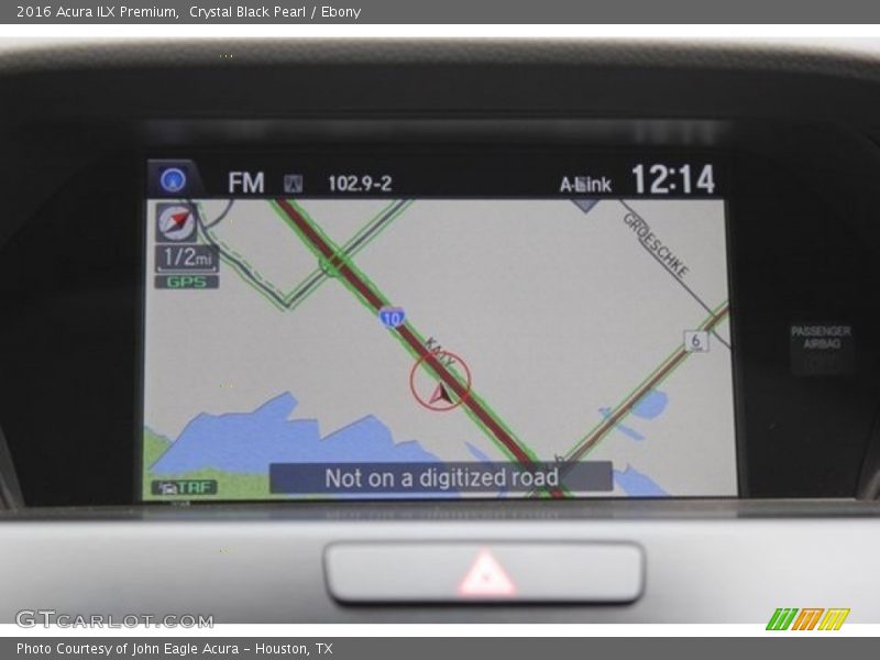 Crystal Black Pearl / Ebony 2016 Acura ILX Premium