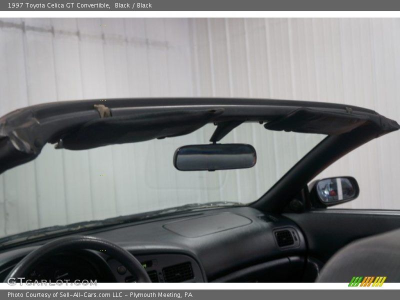Black / Black 1997 Toyota Celica GT Convertible