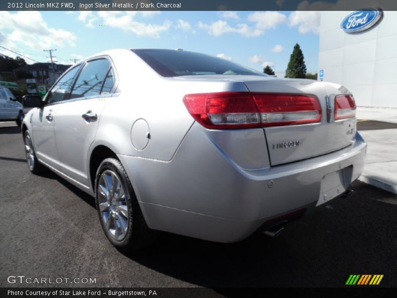 Ingot Silver Metallic / Dark Charcoal 2012 Lincoln MKZ FWD